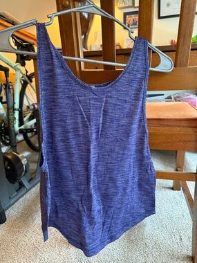lululemon athletica Purple Heather Racerback Tank